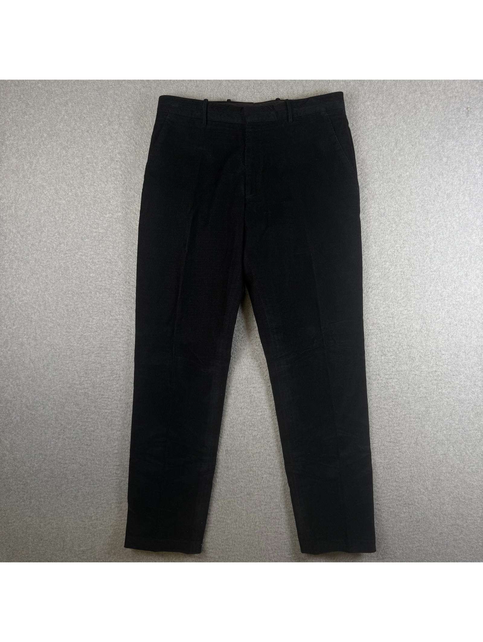 Burberry London Men's Size 48 Black Cotton Pull On Ankle Length Pants Trouser